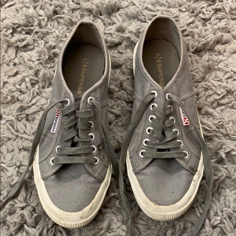 Grey Supergas barely worn from ITALY